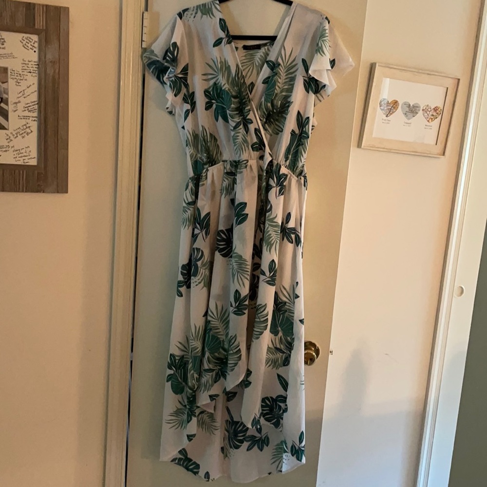 Women’s High Low Wrap Dress